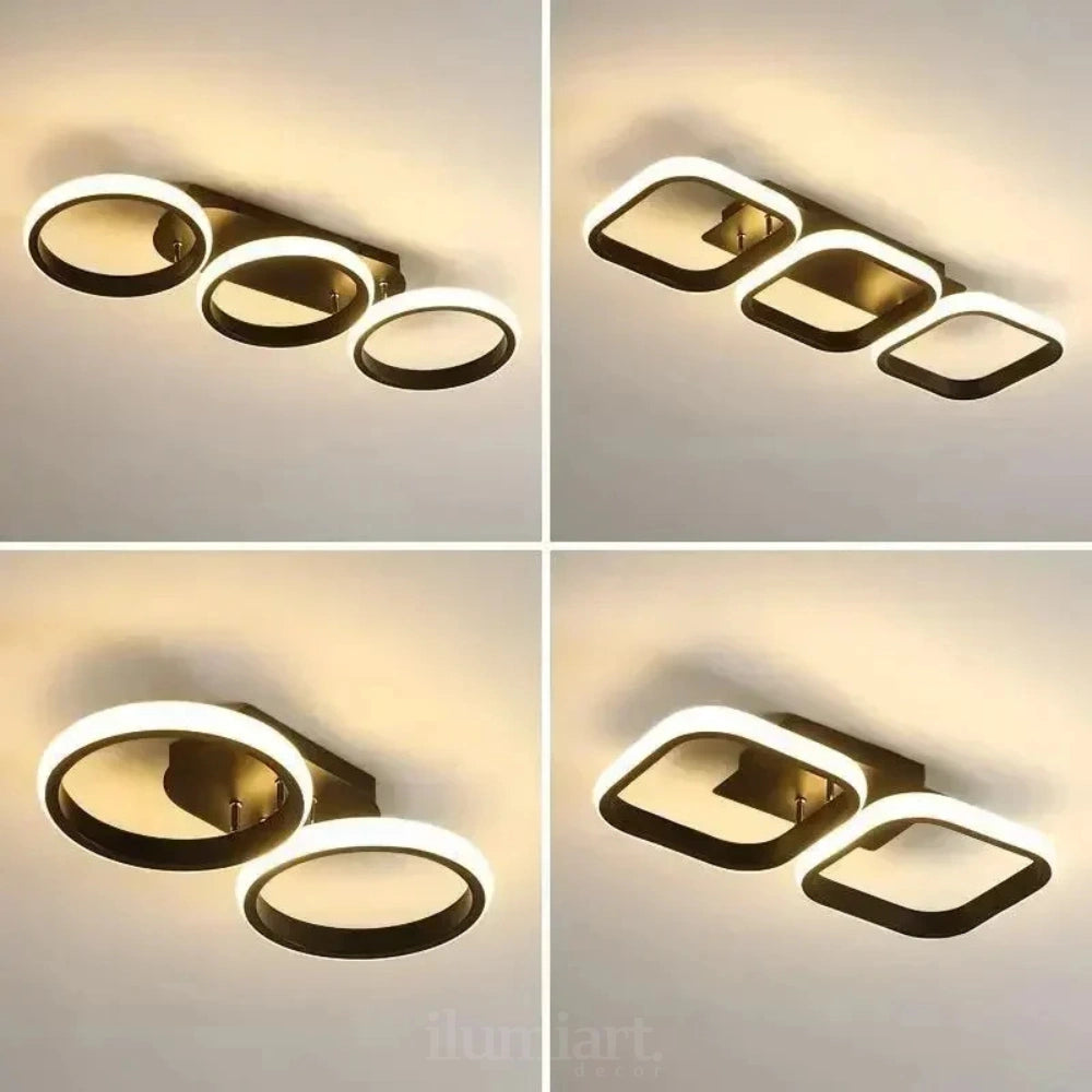 Lustre Moderno de LED para Teto